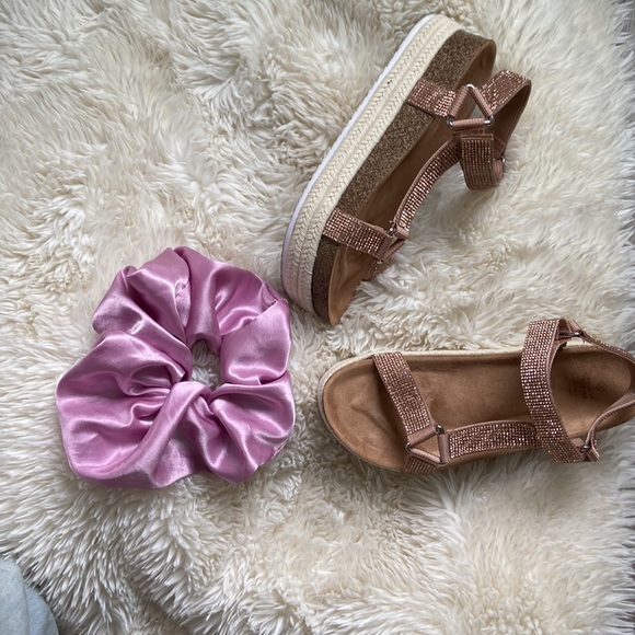 Call It Spring Shoes - CALL IT SPRING ✨ vegan platform sparkly sandals✨🌸